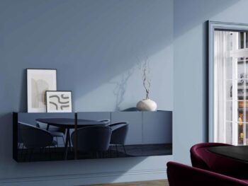 Interlübke Sideboard Jorel wandmontiert sepia indigo