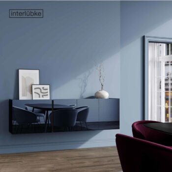 Interlübke Sideboard Jorel wandmontiert sepia indigo