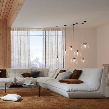 JAB Sofa Soulmate weiß Ecksofa
