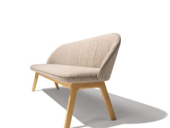 team 7 Flor Bank einzeln Stoff beige