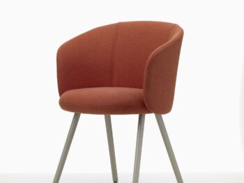 Vitra Mikado Chair Mikado Stuhl rot einzeln