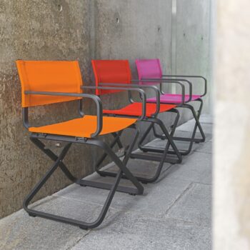 Weishäupl Stuhl Ahoi Bezug Orange rot