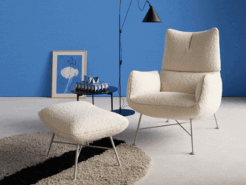 COR Jalis Lounge weiß Stoff