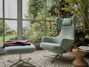 Vitra Grand Repos Sessel Loungesessel Relaxsessel Polstersessel Möbel Braum