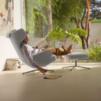 Vitra Grand Repos Sessel Loungesessel Möbel Braum