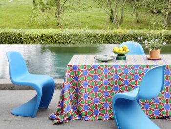 Vitra Panton Chair blau Outdoor