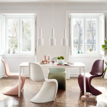 Vitra Panton Chair am Esstisch