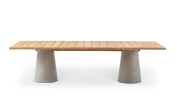 moebelbraum cassina dine out outdoor möbel Tisch Holz
