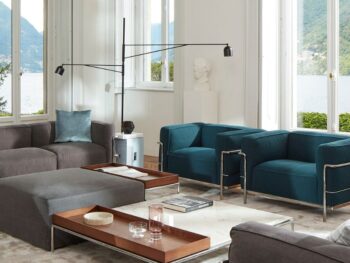 moebelbraum cassina sessel lc3 le corbusier 3 fauteuil sofa couch