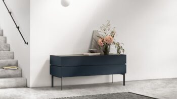 Moebelbraum Interluebke Sideboard Cube Bold Farbe schwarz