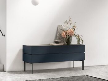 Moebelbraum Interluebke Sideboard Cube Bold Farbe schwarz