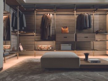 Molteni Hector Night begehbarer Kleiderschrank