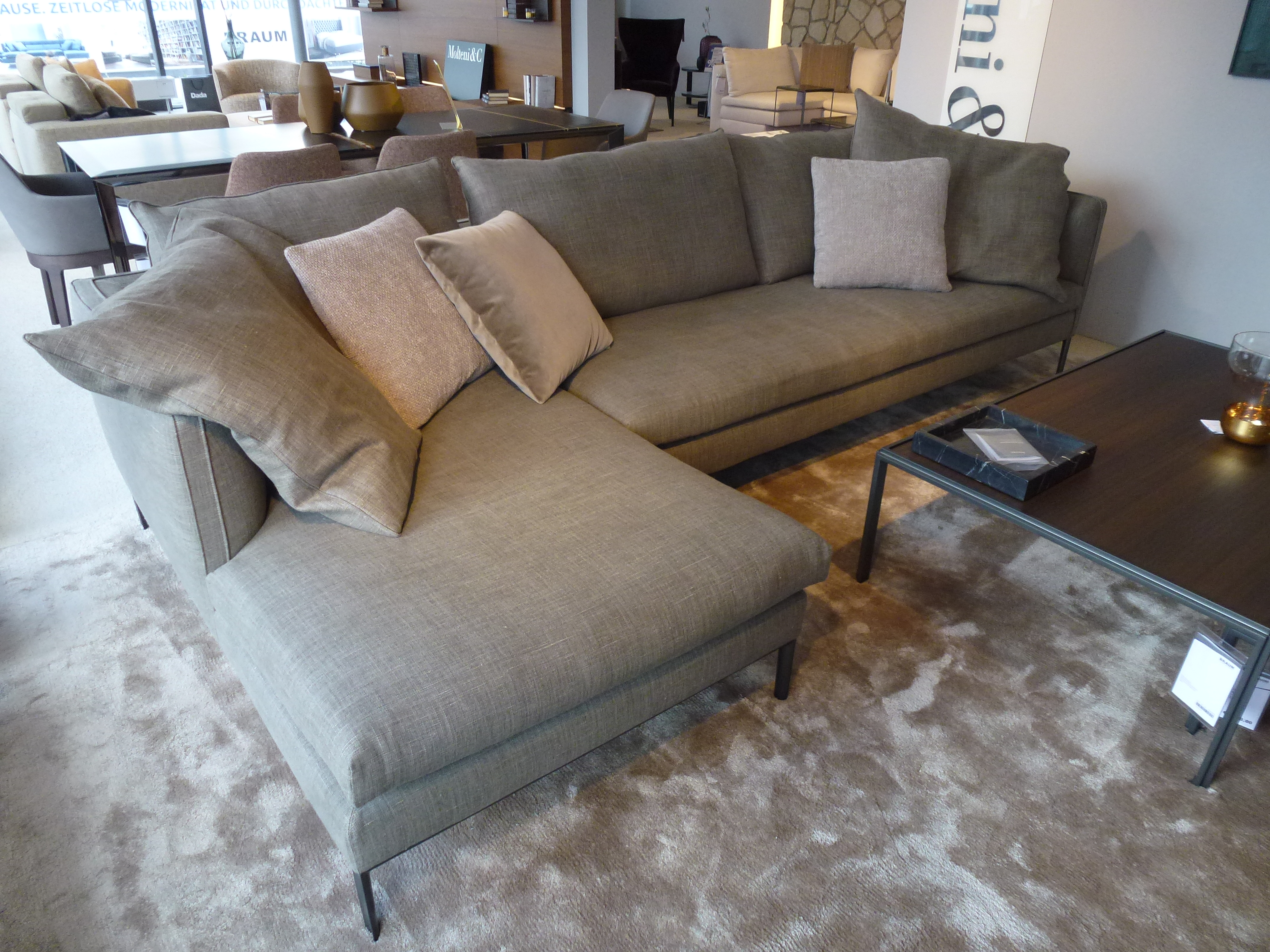 Möbel Braum Molteni PAUL Sofa Stoff