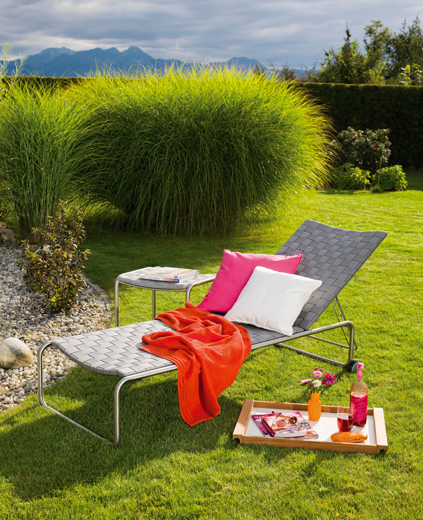 Weishhäupl Liege Prato in Garten