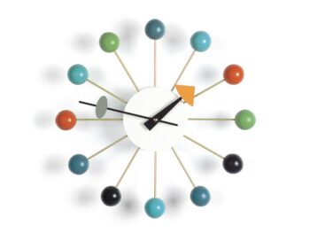 vitra ball wall clock uhr wanduhr interior accessiores