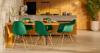 Vitra DAW Stuhl grün Dining Esstisch