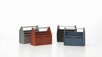 Vitra locker box dark grey