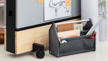 Vitra locker box dark grey utensilien aufbewahrung