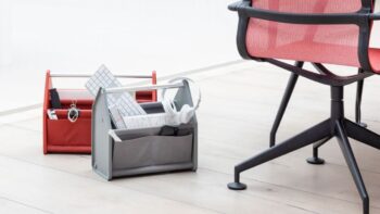 Vitra locker box dark grey utensilien aufbewahrung acessiores rot grau