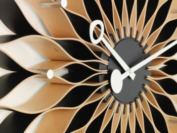 vitra sunflower wall clock uhr wanduhr interior accessiores