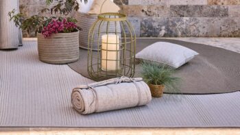 Weishäupl Outdoor Strandmatte Badematte gerollt