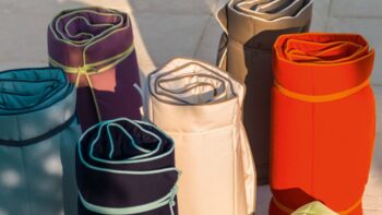 Weishäupl Outdoor Strandmatte Badematte farbenfroh